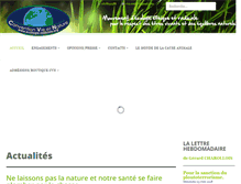 Tablet Screenshot of ecologie-radicale.org
